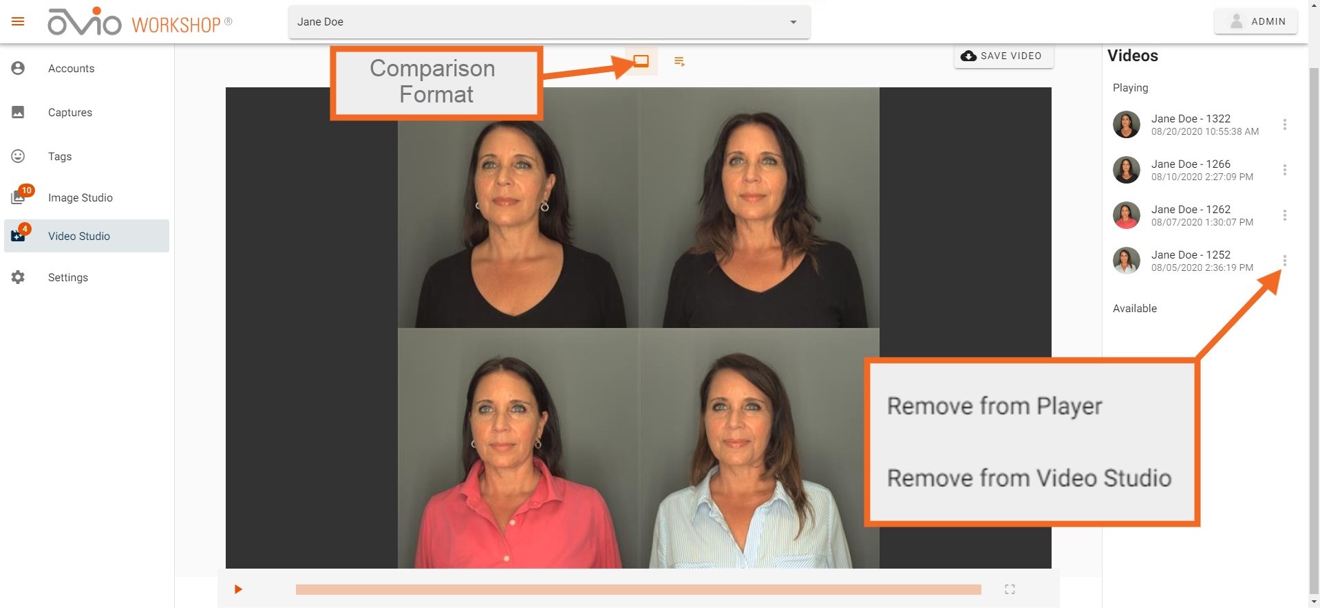 Workshop Video Studio Comparison