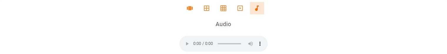 Capture Review Page with Audio Tab