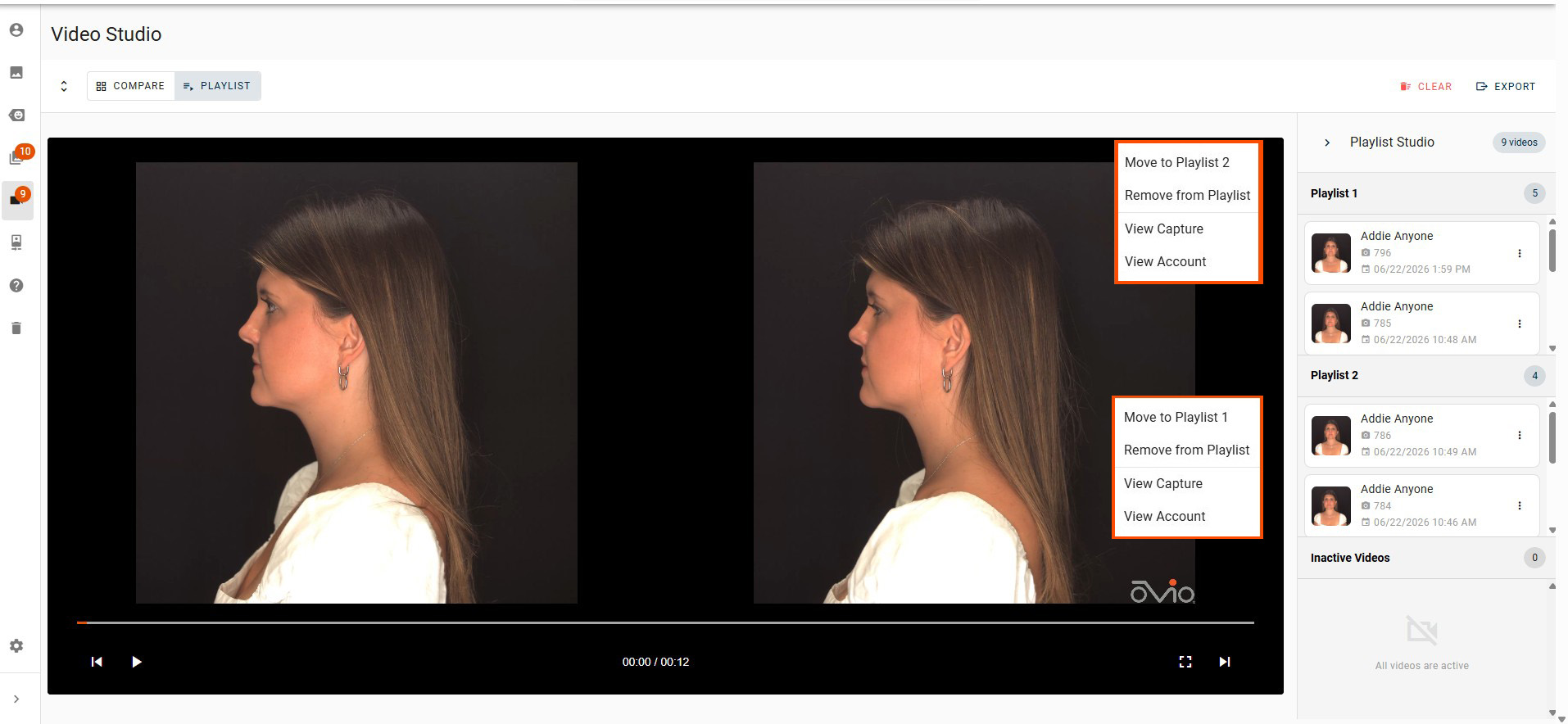 Workshop Video Studio Playlist