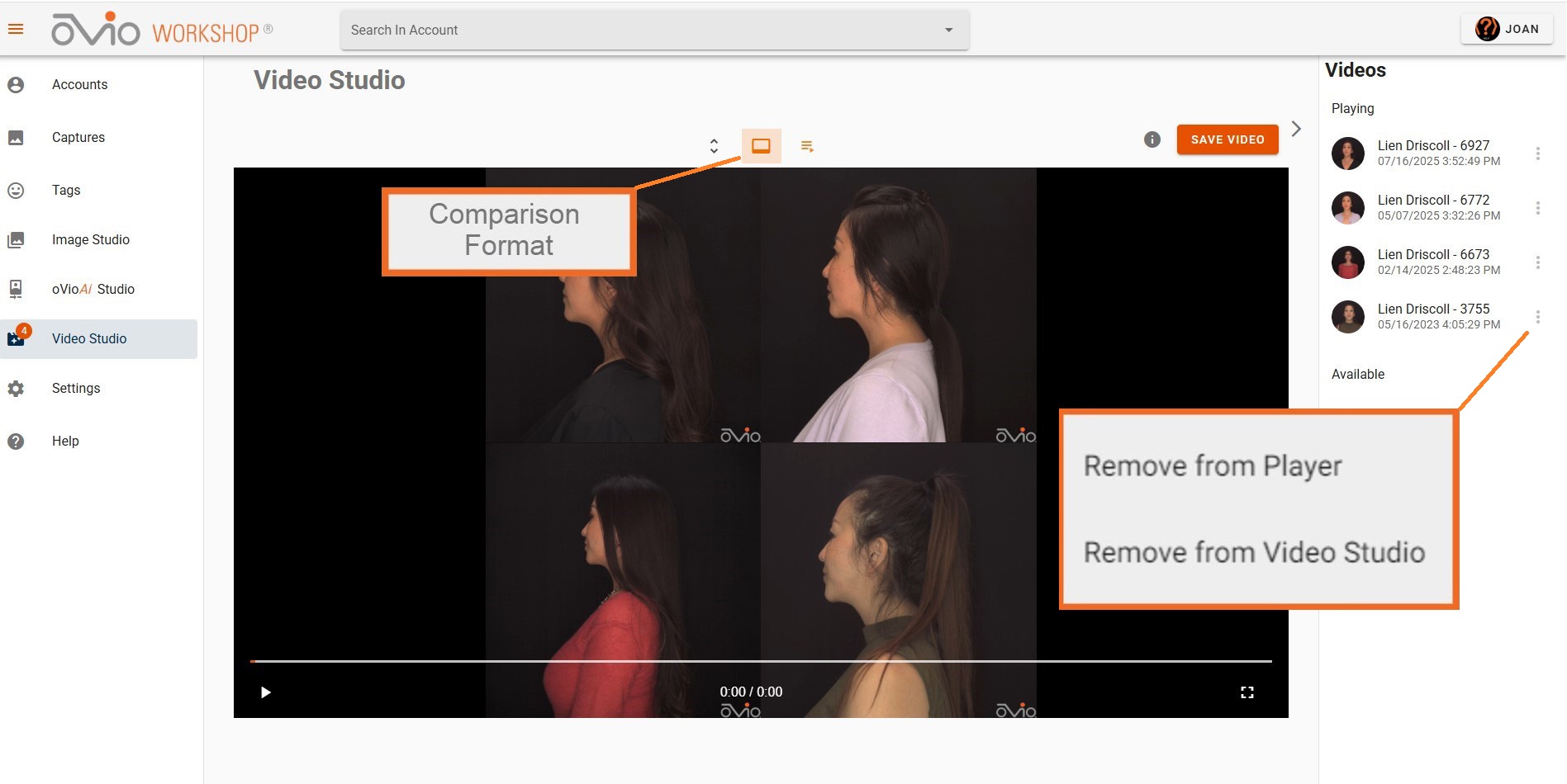 Workshop Video Studio Comparison